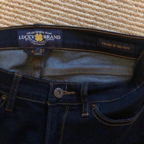 Lucky Brand Charlie Skinny Jeans - Picture 2 of 4